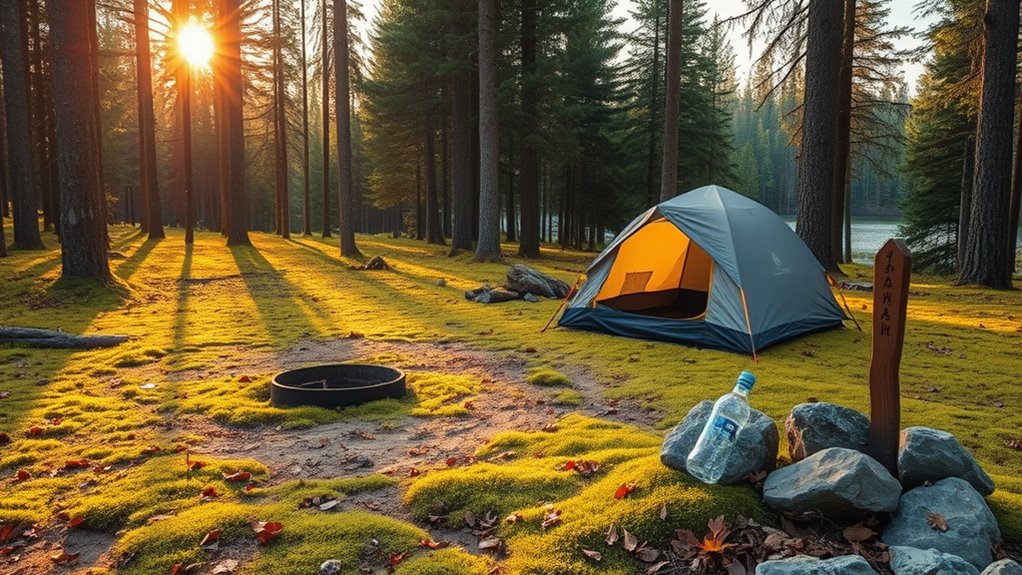 respect nature during camping