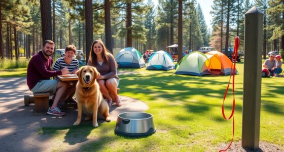 respect pet friendly campground rules