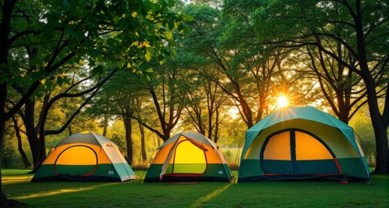 selecting tent size for group