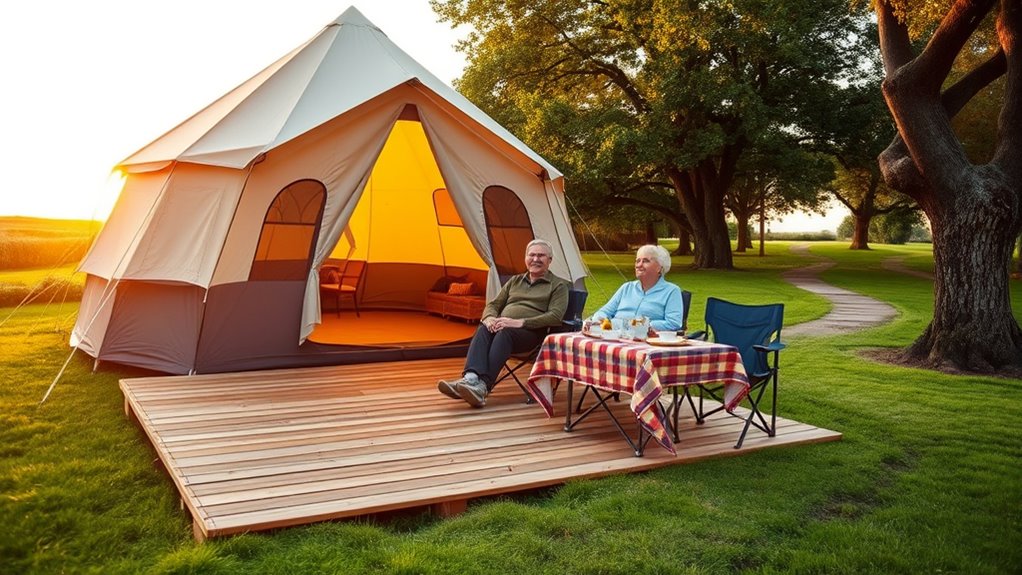 senior friendly camping essentials