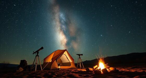 stargazing camping trip planning