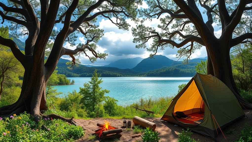 sustainable eco conservation camping