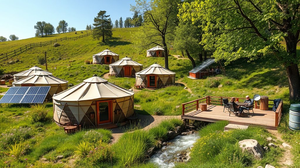 sustainable eco friendly glamping practices