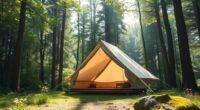 sustainable tent material choices
