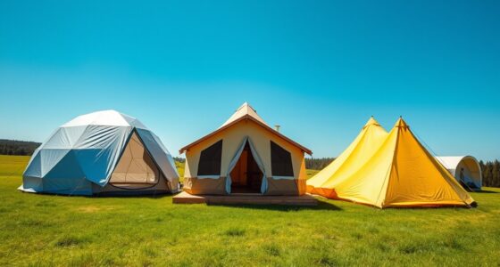 tent designs and applications