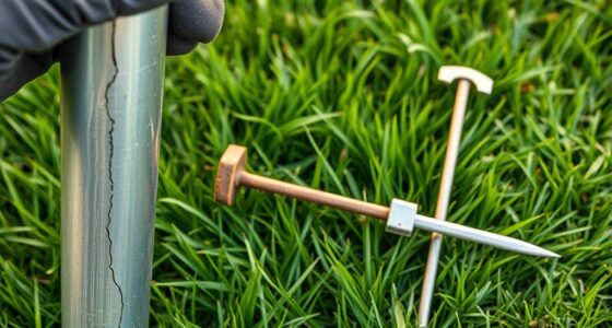 tent pole and stake maintenance