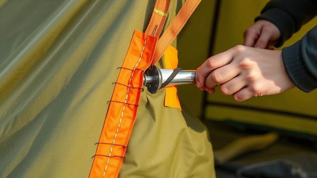 tent repair and patching