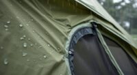 tent weatherproofing for warmth