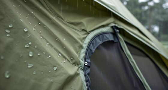 tent weatherproofing for warmth
