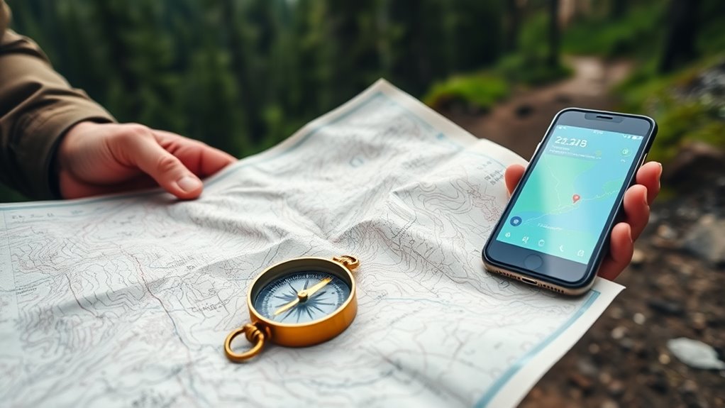 trail markers and emergency signaling