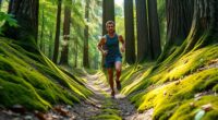 trail running route safety