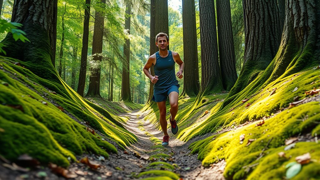 trail running route safety