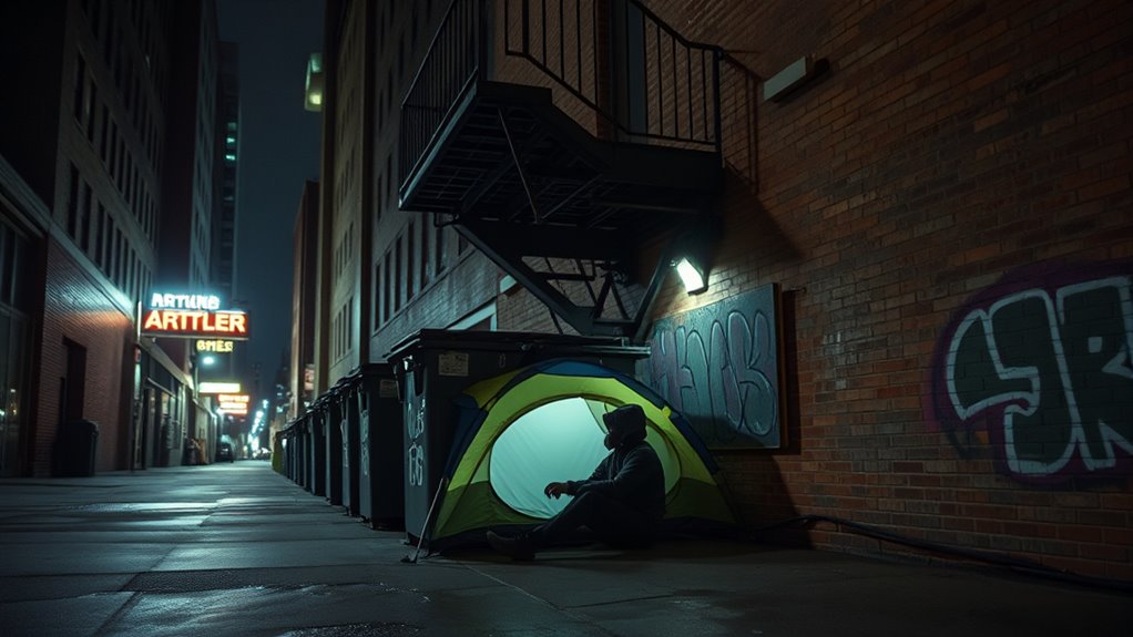 urban stealth camping safety