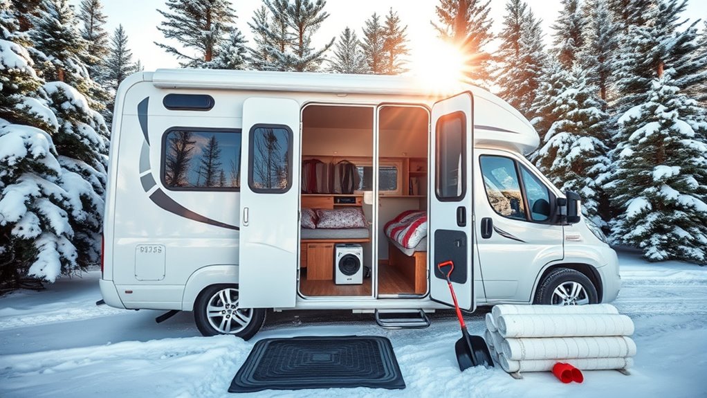 Winterizing Your Campervan: Preparation for Cold‑Weather Trips 3 winter campervan preparation checklist
