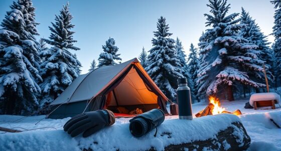 winter camping safety tips