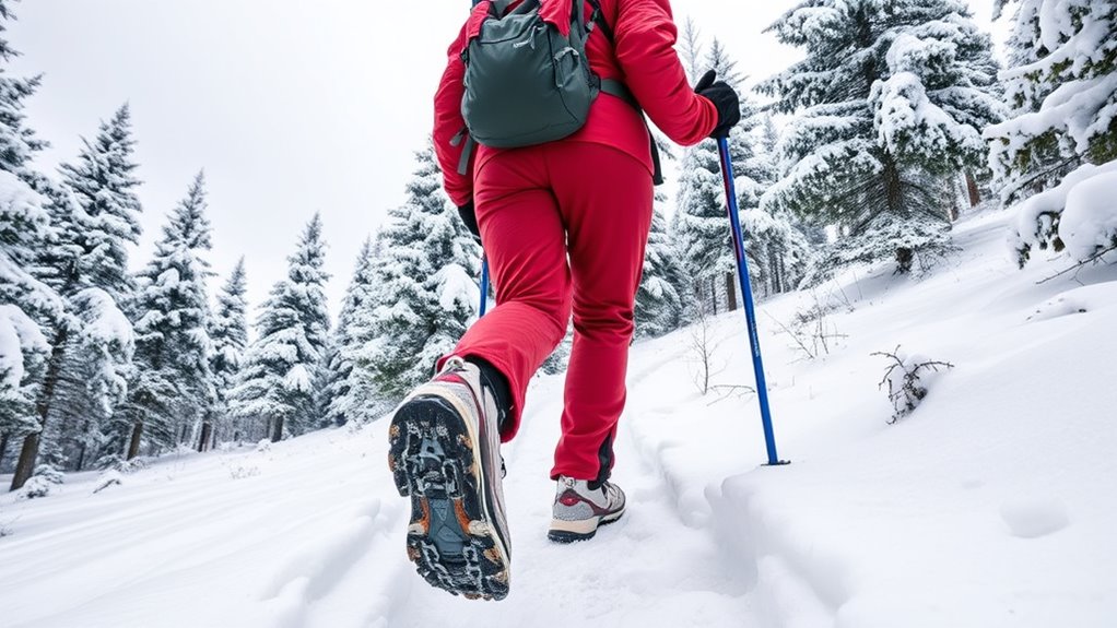 winter hiking gear safety