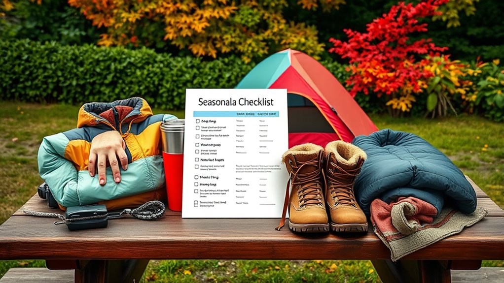 year round camping equipment guide