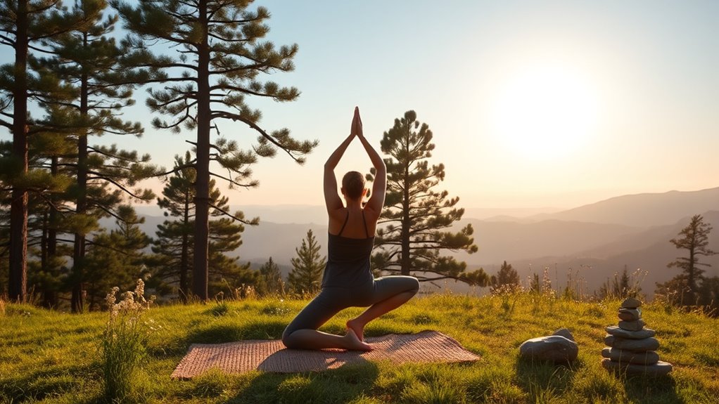 yoga and mindfulness in nature