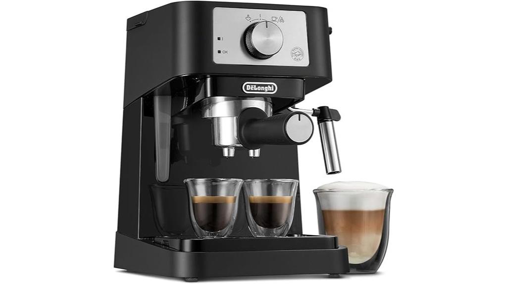 10 Best Espresso Machines for Beginners to Brew Barista-Quality Coffee at Home 5 compact de longhi espresso maker