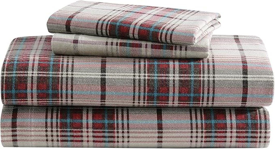 10 Best Flannel Sheets on Amazon That Will Keep You Cozy All Winter 10 eddie bauer flannel bedding