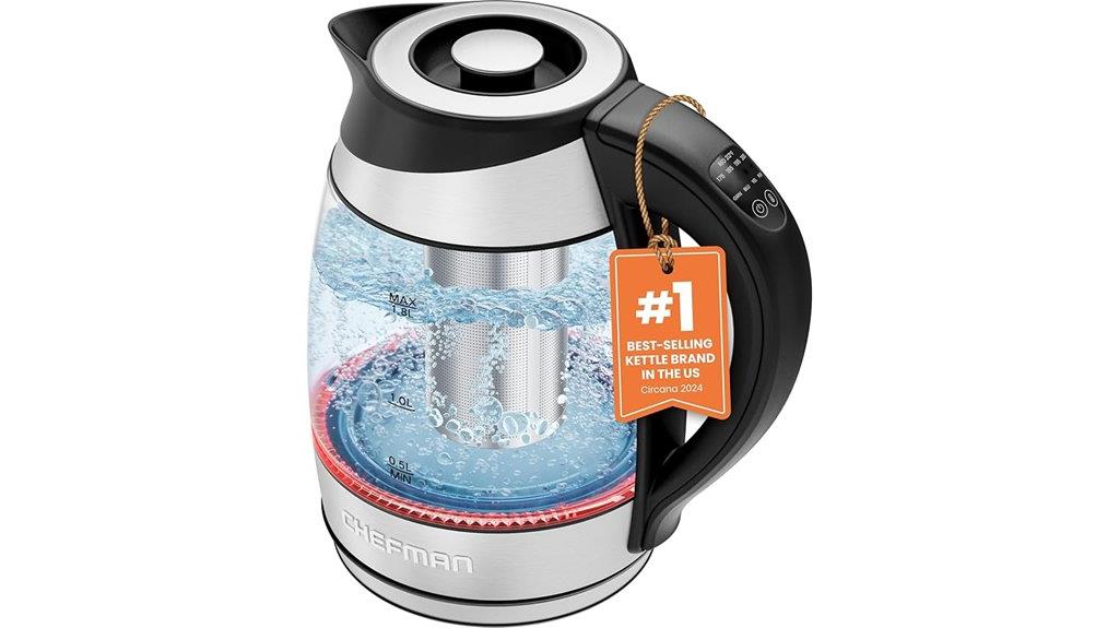 10 Best Electric Kettles With Temperature Control That Make Brewing Perfectly Easy 7 electric kettle with temp control