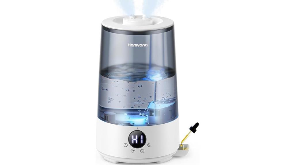 humvana 3 6l humidifier with lighting