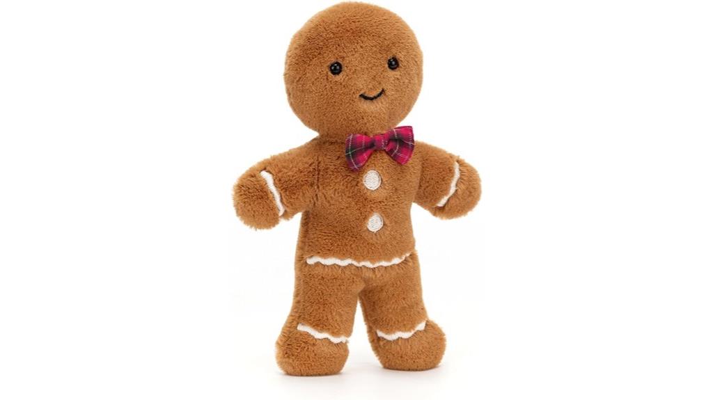 10 Best Jellycat Christmas Collection Items for 2025: Cozy and Cute Holiday Favorites 7 jellycat gingerbread fred toy