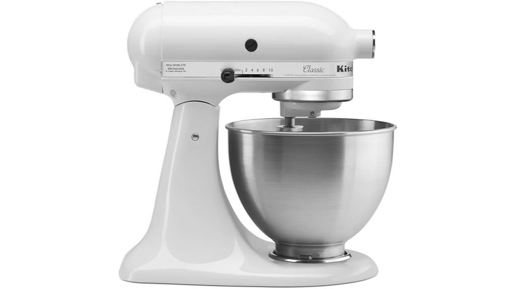 The 5 Best KitchenAid Stand Mixer Colors of 2025 — Which One Fits Your Style 3 kitchenaid classic white mixer