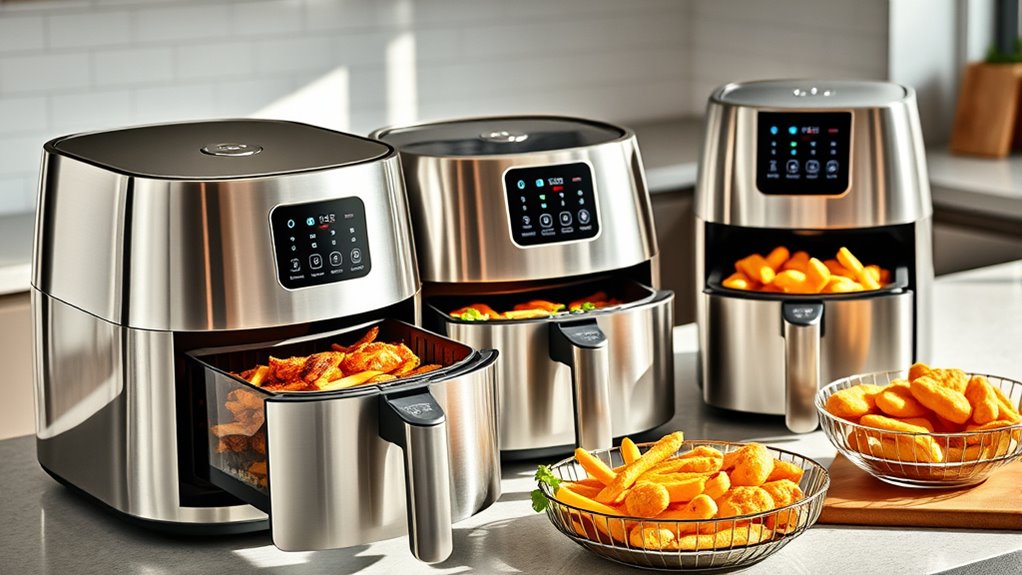 large family air fryers