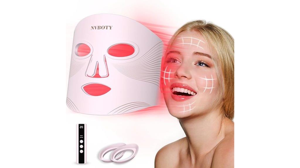 5 Best Red Light Therapy Masks to Transform Your Skincare Routine 5 led mask with remote