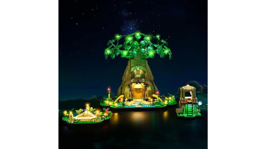 lego deku tree leds
