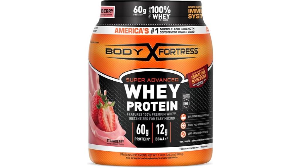 10 Best Protein Powders for Weight Loss That Actually Work in 2025 7 strawberry body fortress whey