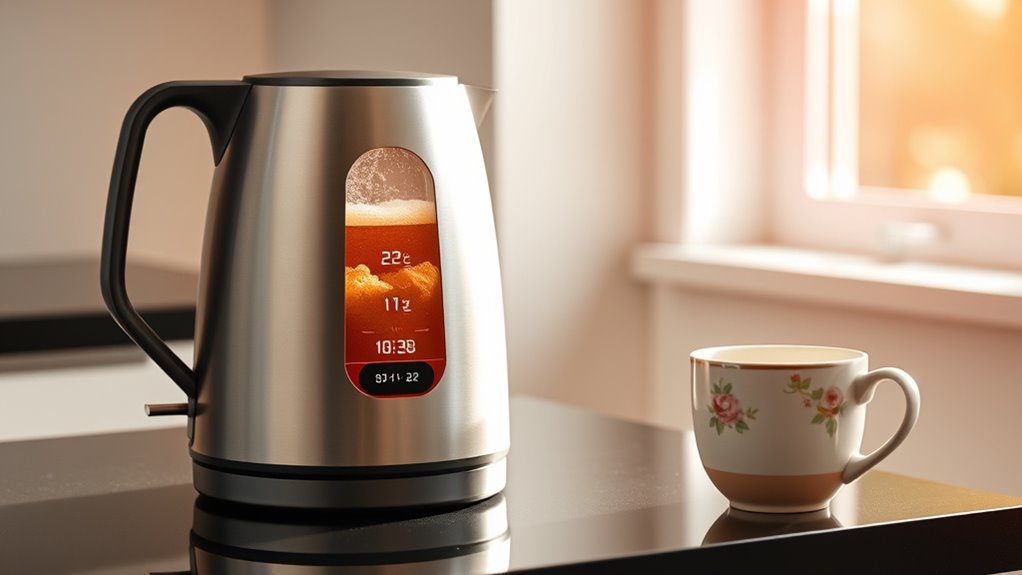 top electric kettles with temp
