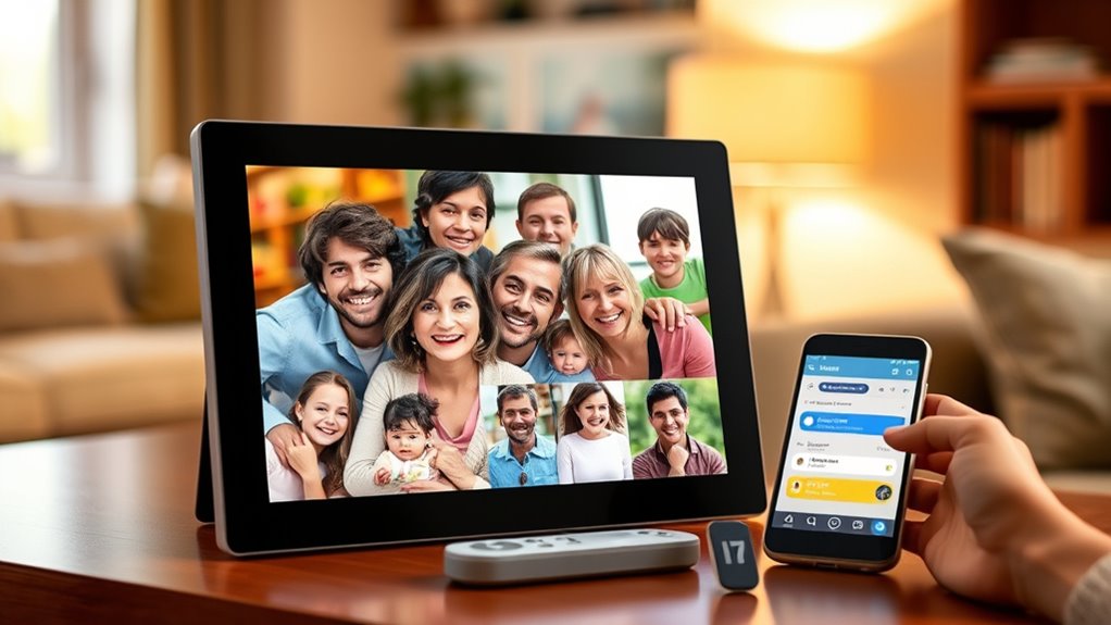 top email enabled digital frames