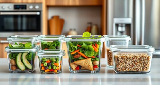 top glass meal storage options
