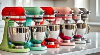 top kitchenaid mixer colors