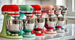 top kitchenaid mixer colors