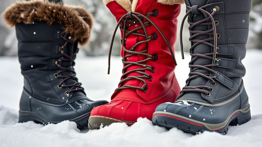 top women s waterproof snow boots