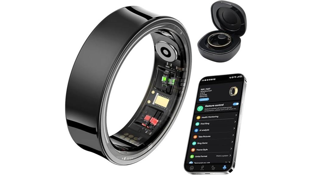 universal fitness monitoring ring