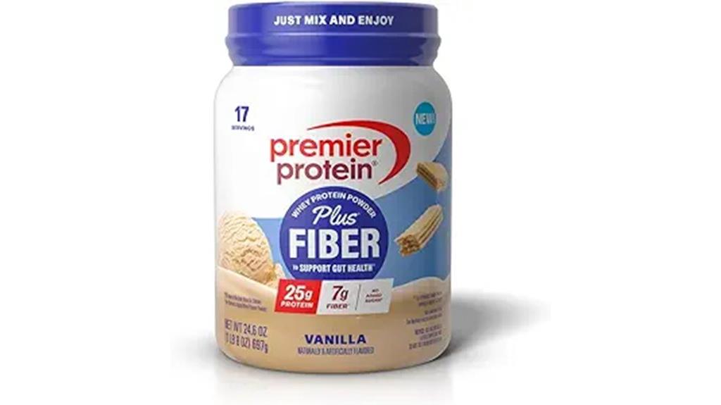 10 Best Protein Powders for Weight Loss That Actually Work in 2025 12 vanilla protein fiber supplement