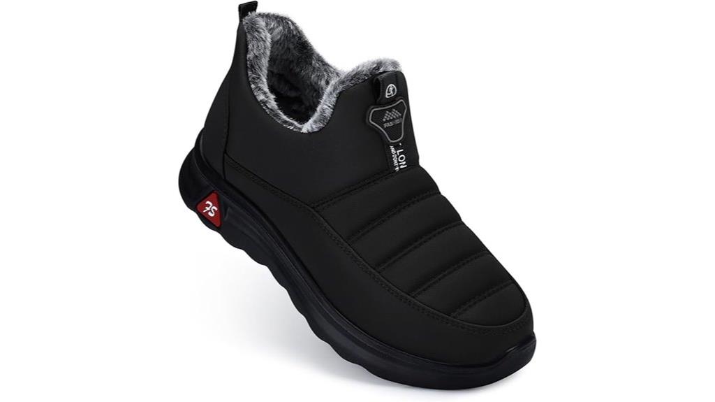 warm waterproof fur boots