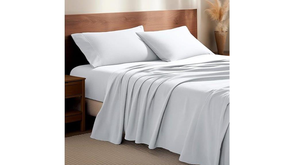 10 Best Flannel Sheets on Amazon That Will Keep You Cozy All Winter 8 white queen flannel sheets