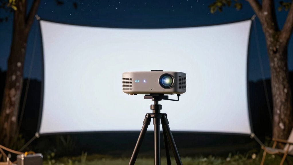 adjust focus and keystone