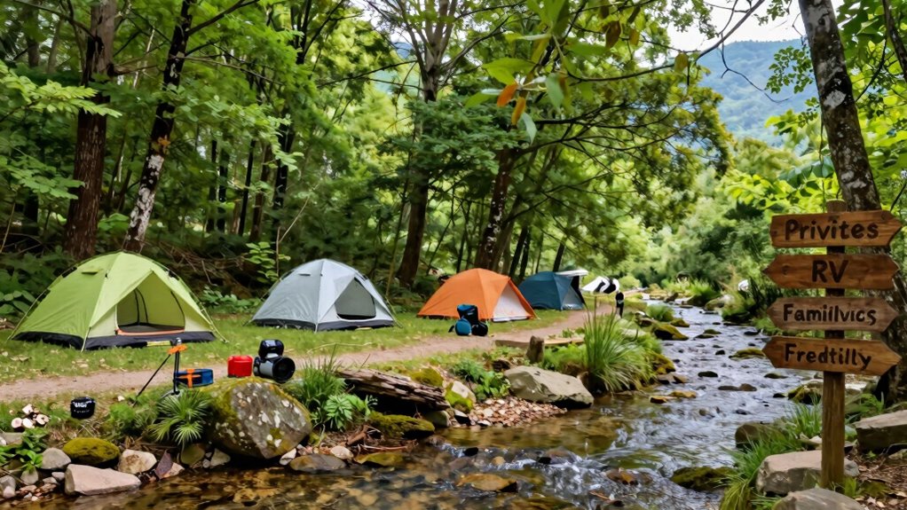 affordable local respectful camping