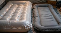 air mattress warmth comparison