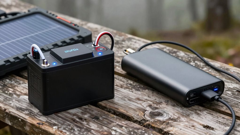 battery comparison for camping