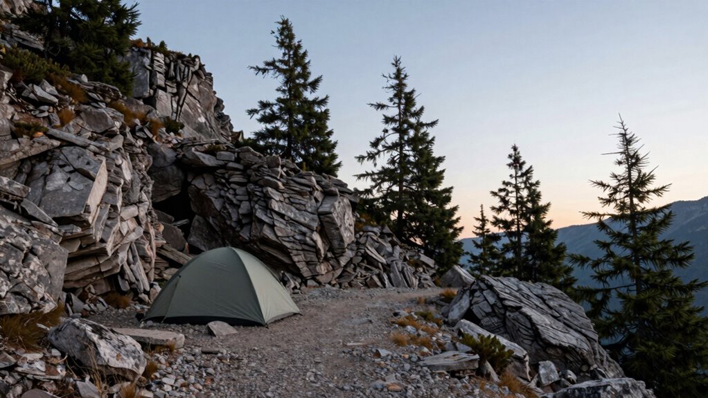 beware unsafe mountain campsites