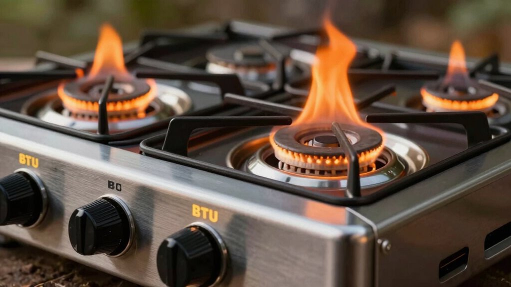 btus impact stove performance
