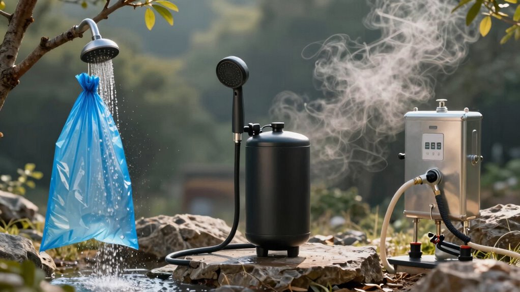 camp shower maintenance tips