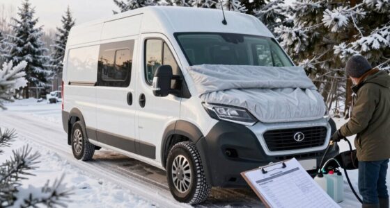 campervan winterization quick checklist